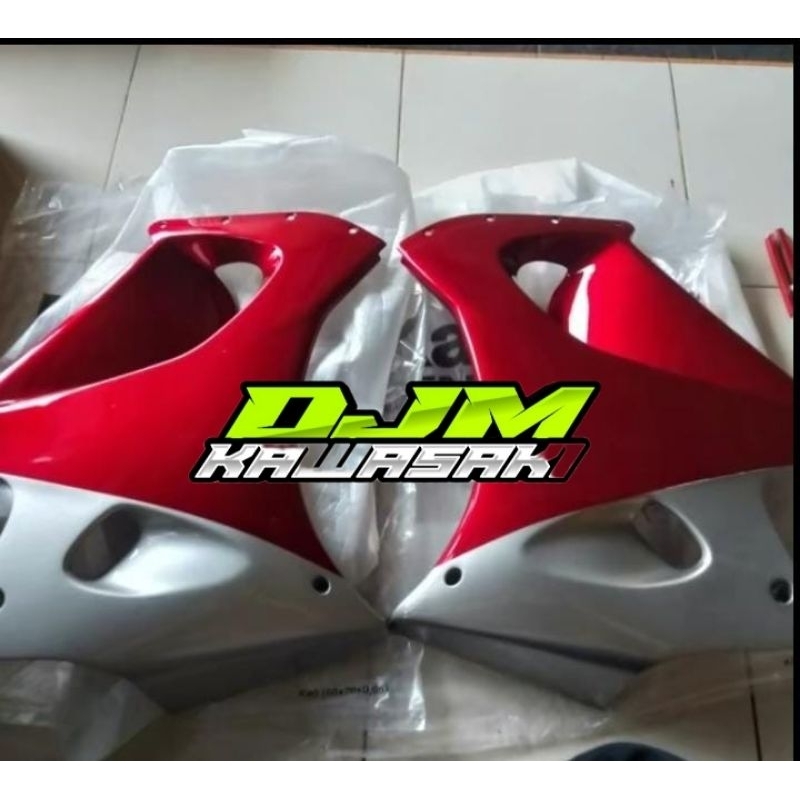 Sayap fairing ninja RR old merah marron original kawasaki