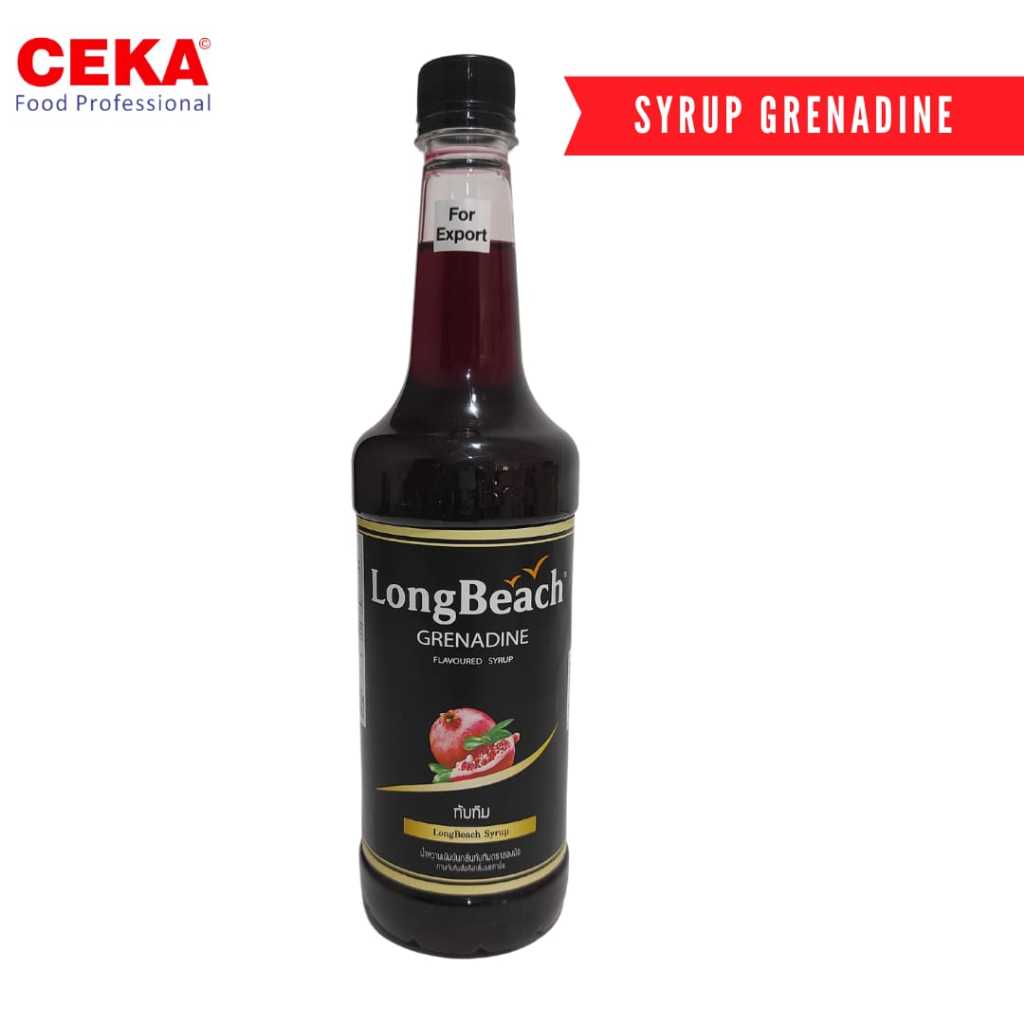 

LONG BEACH Syrup Grenadine 740 ml / Sirup Rasa Buah Delima