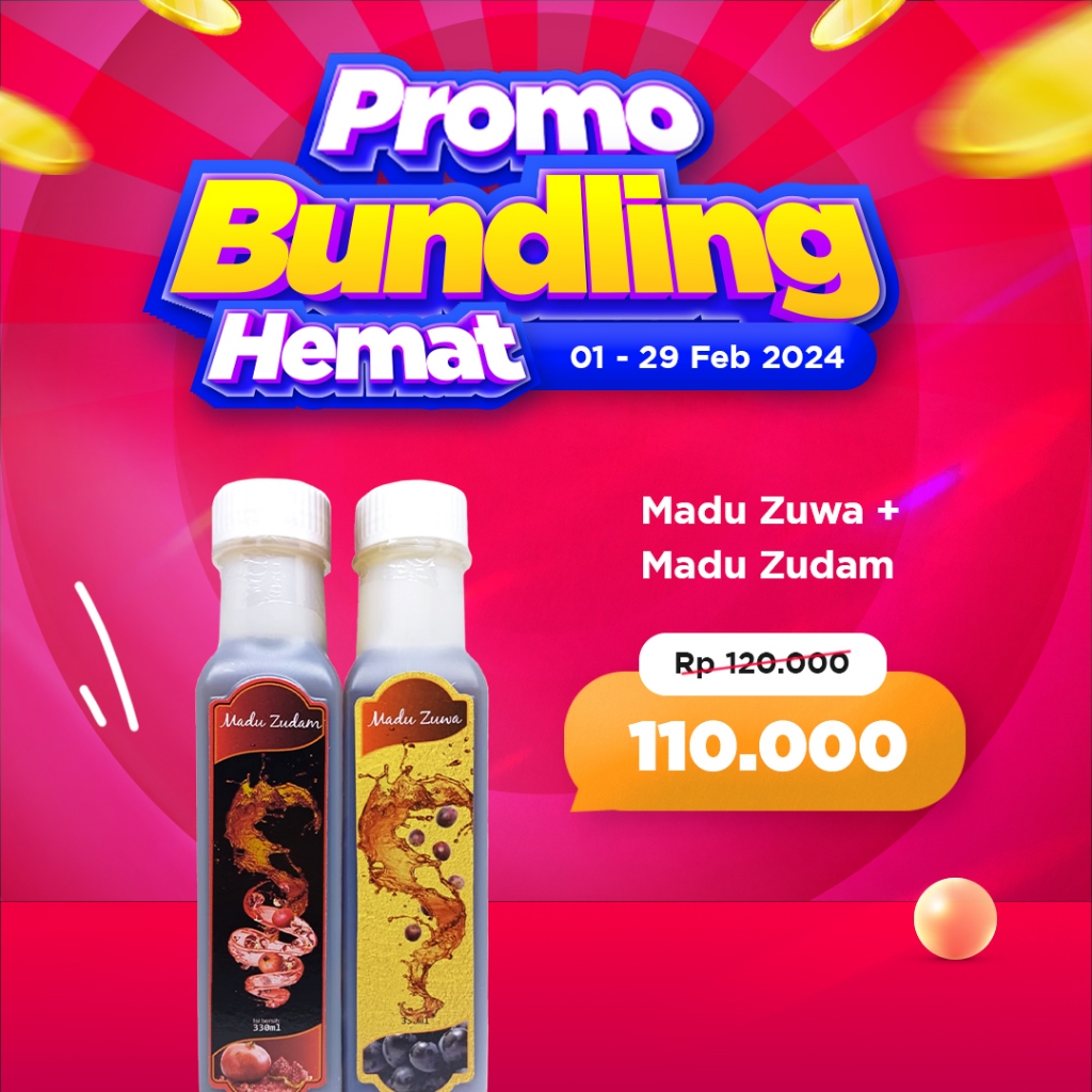 

PROMO Paket Madu Zudam Zuwa Promil Program Hamil Untuk Pria dan Wanita