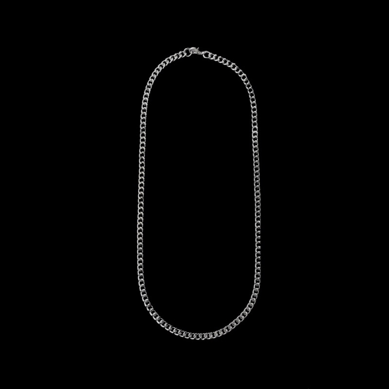 Kalung Rantai Pria Titanium Anti Karat - Kalung Pria Titanium Anti Karat