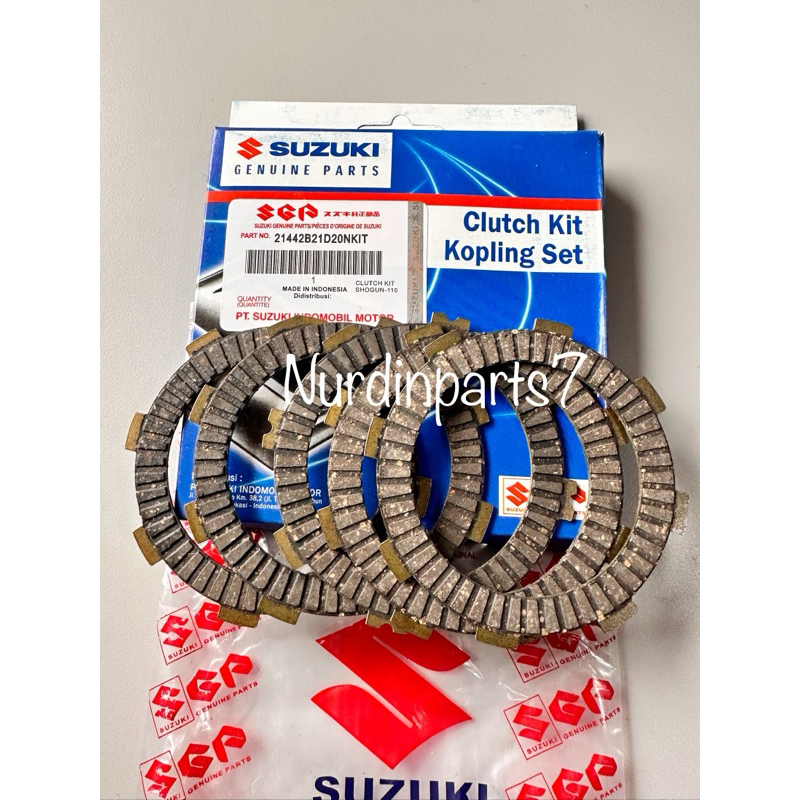 Kampas Kopling Plat Kopling Shogun 110 Kebo Shogun 110 R ORI SGP