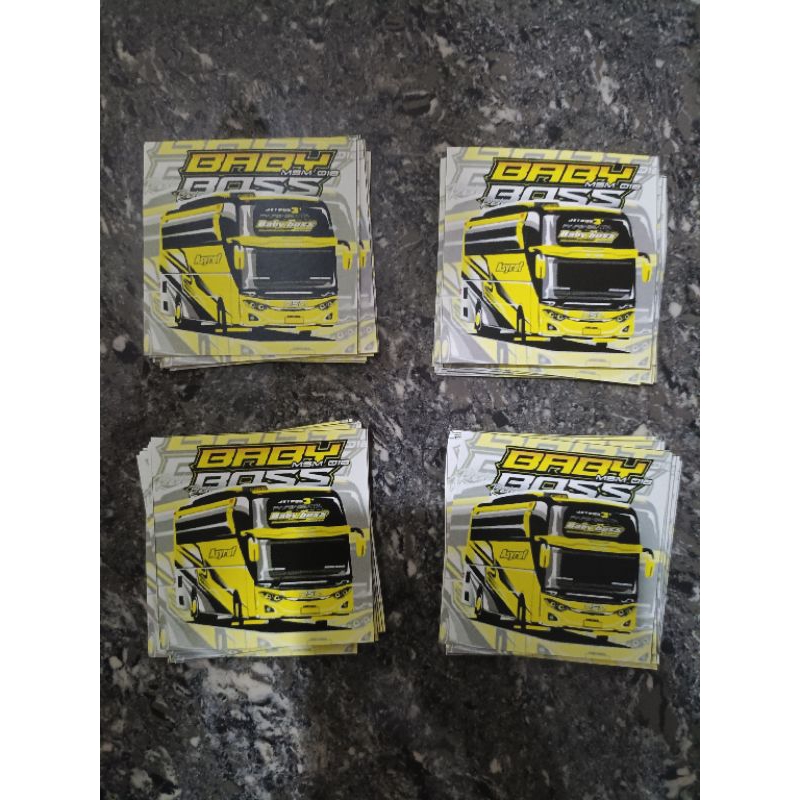 

STIKER BUS MURAH BABY BOSS REBORN ISI 10PCS