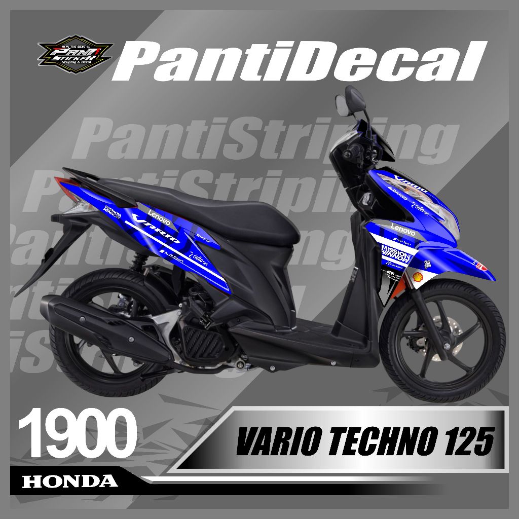 Sticker MOTOR Decal Fullbody Vario 125 Old/Lama 2012 2013 2014 2015 Stiker AKSESORIS MOTOR Vario Boh