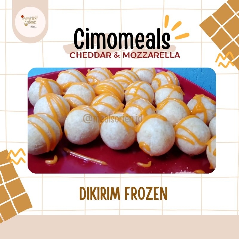 

EDISI 10K | CIMOL ISI KEJU CHEDDAR & MOZZARELLA MELTED | FROZEN