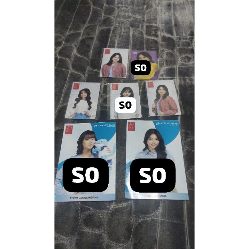 Photocard gracia, adel, adel J Trust bank ofc take all