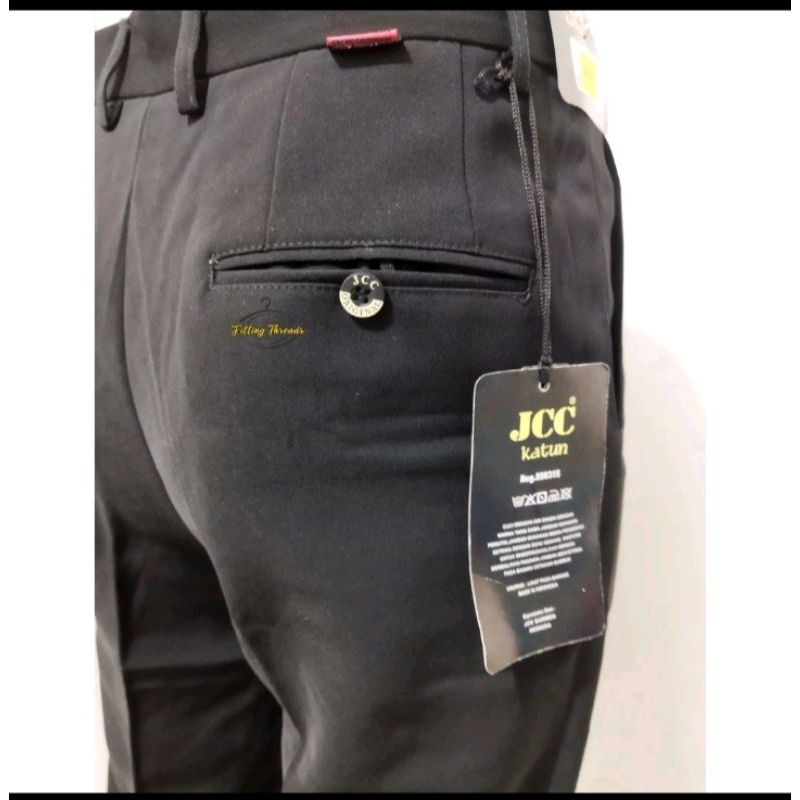 CELANA PANJANG BAHAN DASAR JCC REGULERFIT SIZE JUMBO 33 - 38