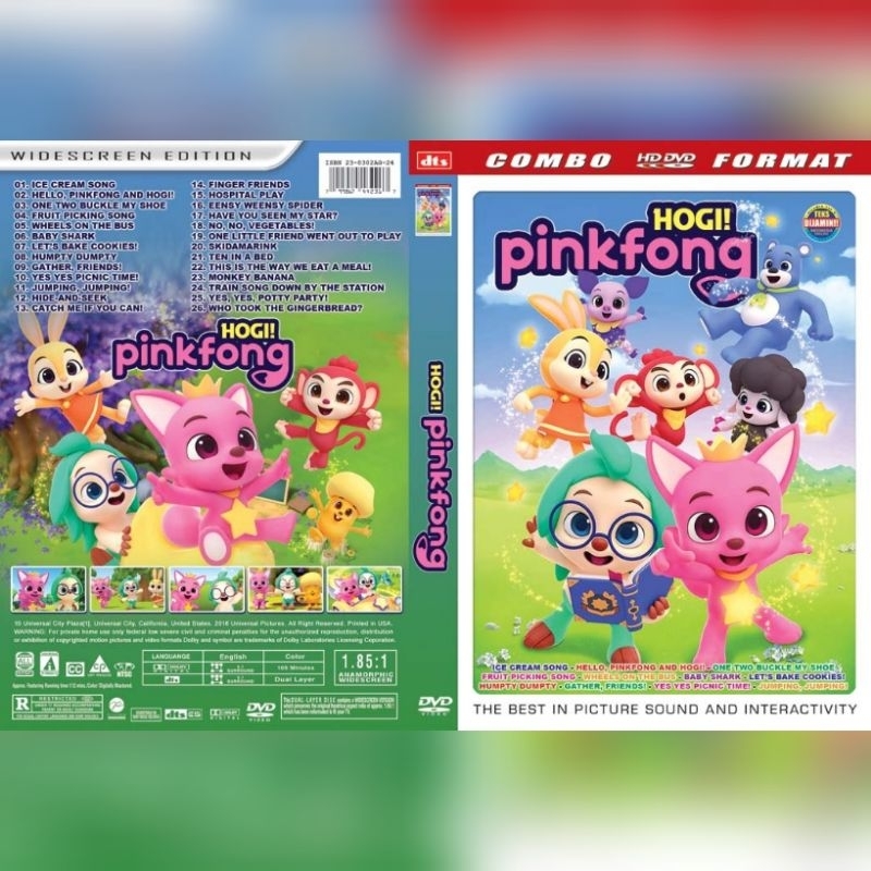 Kaset Lagu Anak Animasi HOGI PINKFONG - 2024 - HD