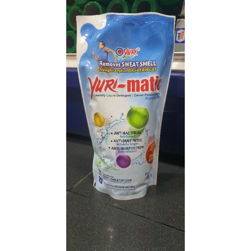 Yuri-matic Laundry Liquid Detergent 630gr