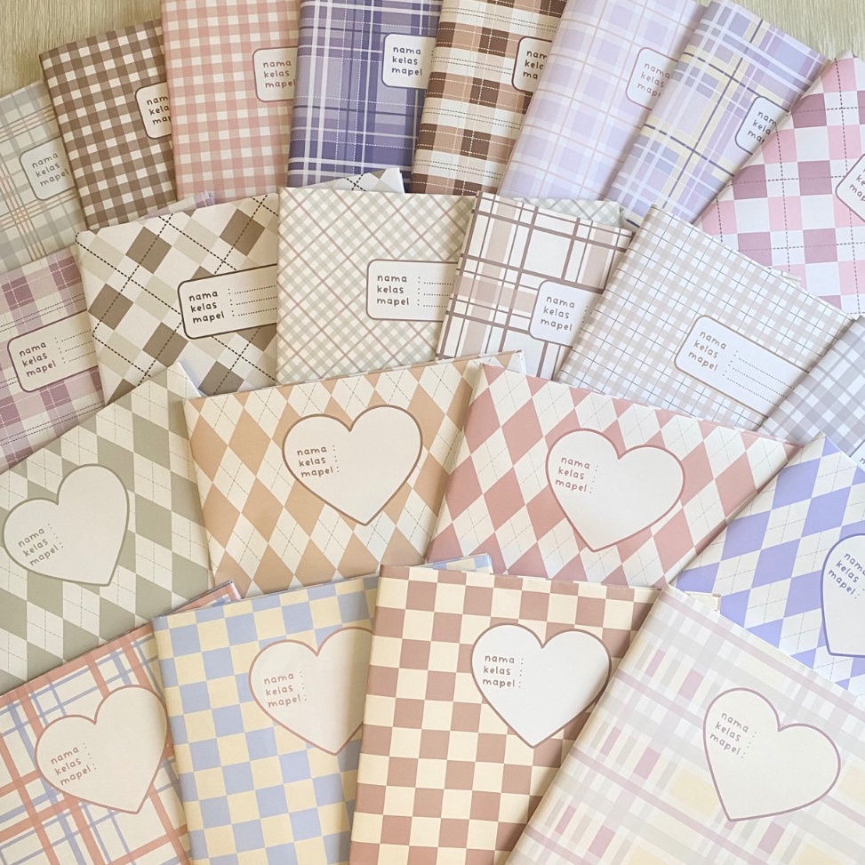 

ART B2H ISI 11 SAMPUL BUKU AESTHETIC KOREAN STYLE SAMPUL BUKU SIDU KIKI BIGBOSS CAMPUS BOXY BMB