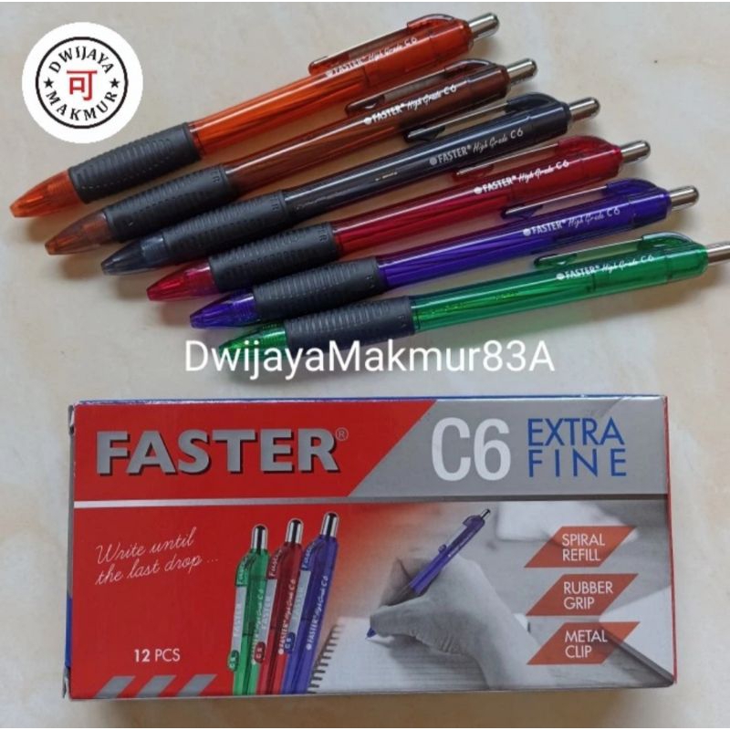 

Pulpen Pen Faster C-6 TikTek