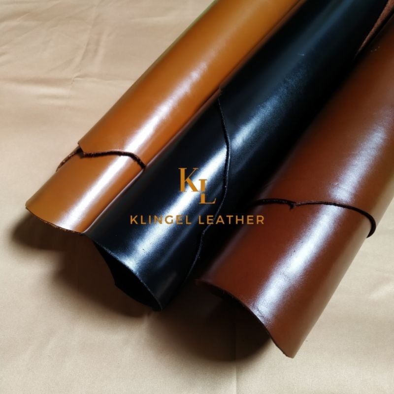 bahan kulit sapi asli pull up lembaran leather feet
