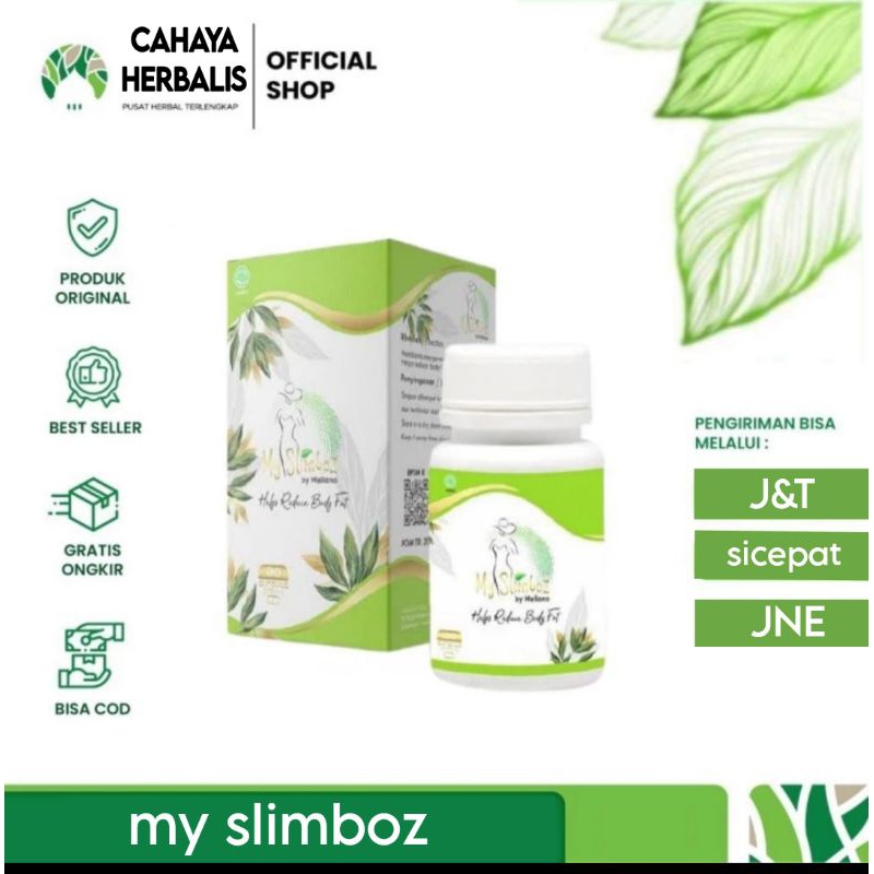 My Slimboz Jamu Diet Penurun Berat Badan capsule Bestseller