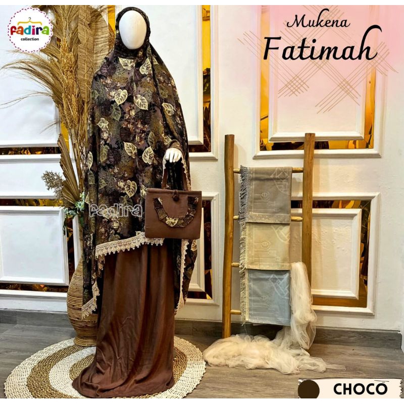 Mukena Super Jumbo Fatimah | Mukena Rayon Renda Giper | Mukena Motif Super Jumbo Mix Renda