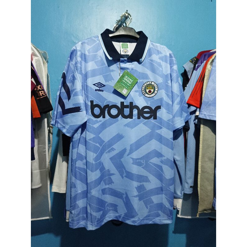 Jersey retro Manchester city home 1992
