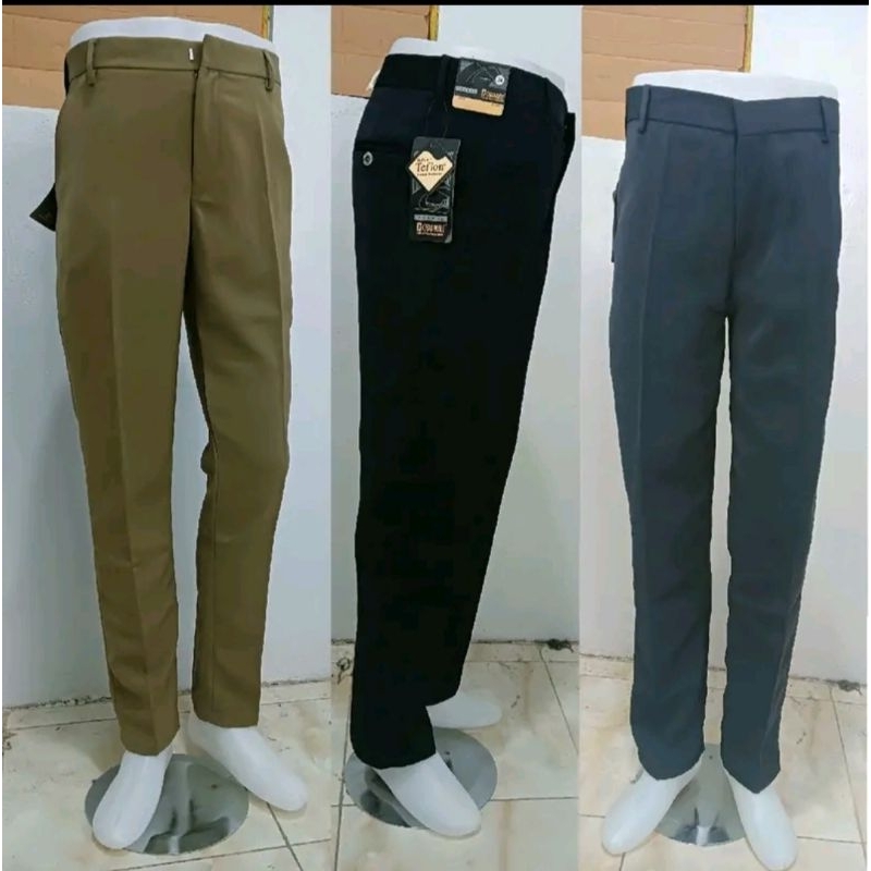 Celana Kantor Twist Pria