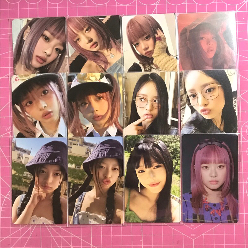 Hanni Newjeans Bluebook OMG Photocard