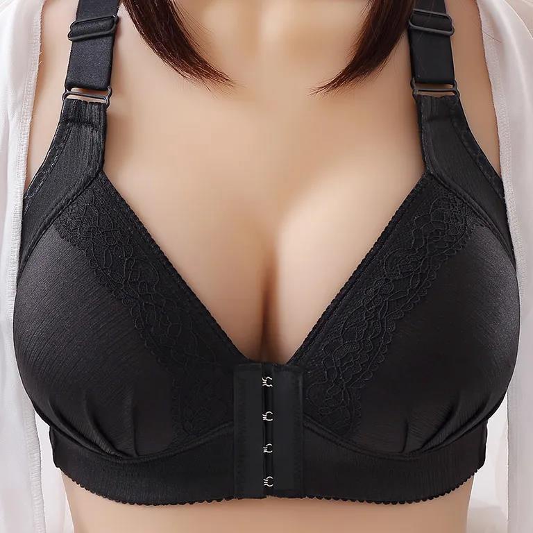 Buy here SEXYLADIES Bra big size wanita kaitan depan tanpa kawat size 3646 cup CD