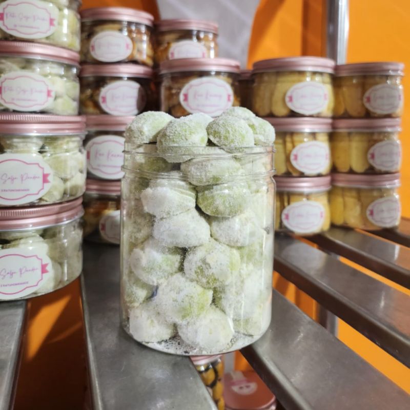 

KUE PUTRI SALJU PANDAN PREMIUM KEMASAN 600ML | KUE KERING KHAS LEBARAN