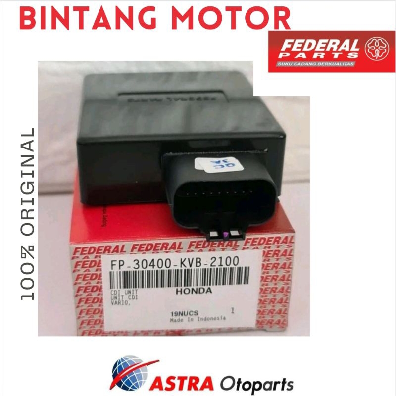 CDI Vario 110 Karbu KVB ORI Federal Astra