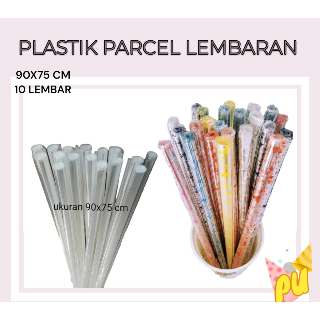 (10pc) Plastik parcel lembaran plastik opp lembaran plastik mika lembaran plastik kaca