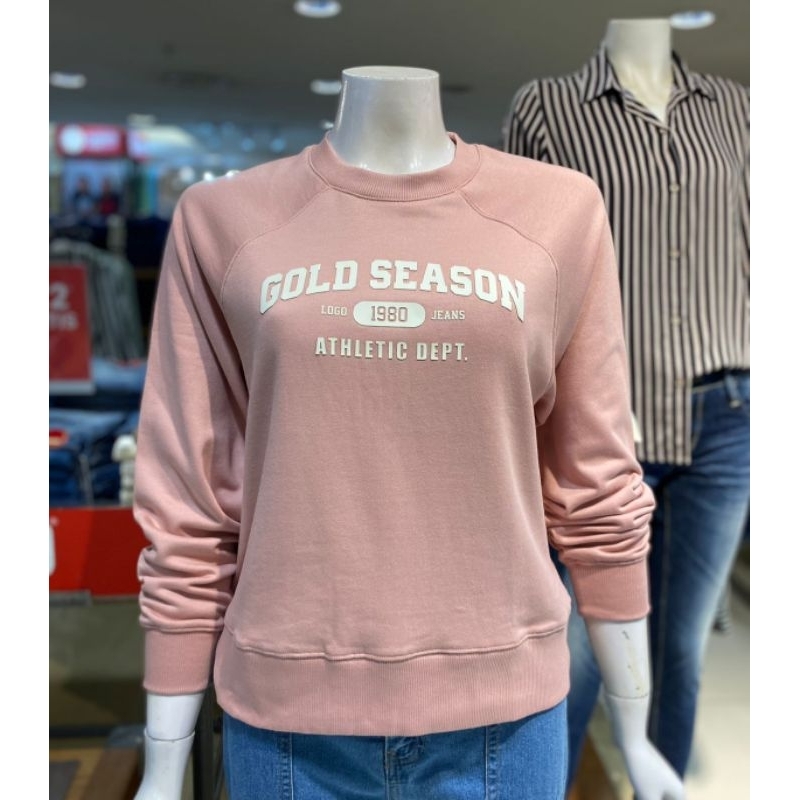 sweater wanita logo jeans original new arrival(2warna)