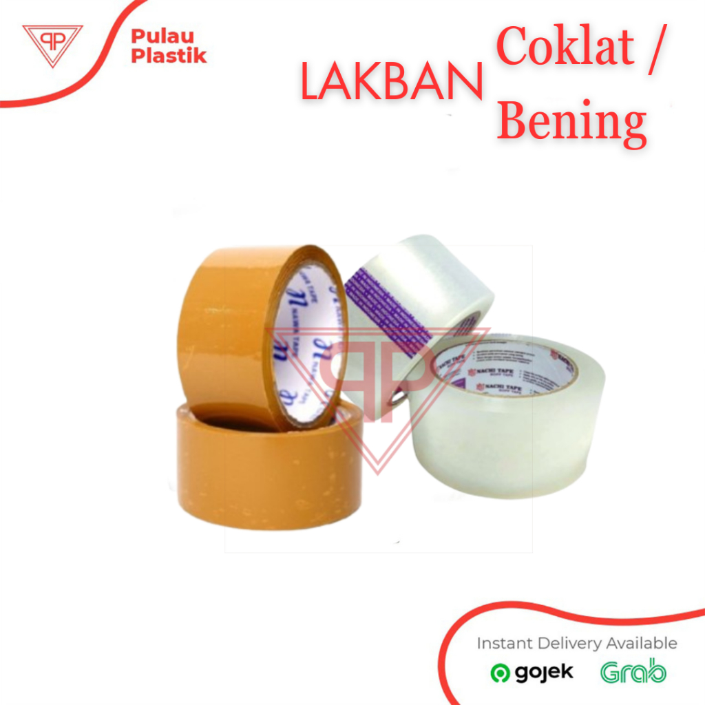 

Lakban Isolasi Opp Tape 48 mm x 2 inch Bening