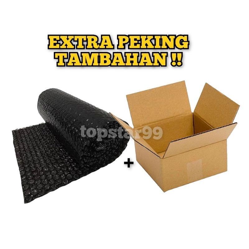 

Extra Buble wrap Kardus Box Tambahan Peking packing