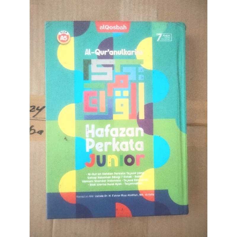 Al Quran hafazan perkata junior alquran anak alquran hafalan
