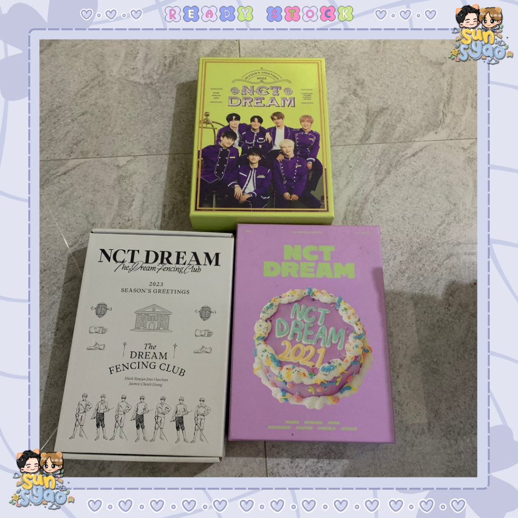 [READY STOCK / LELANG] Season Greeting NCT Dream