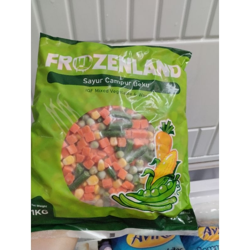 

Frozenland Mix Vegetable 4 Way uk 1 kg
