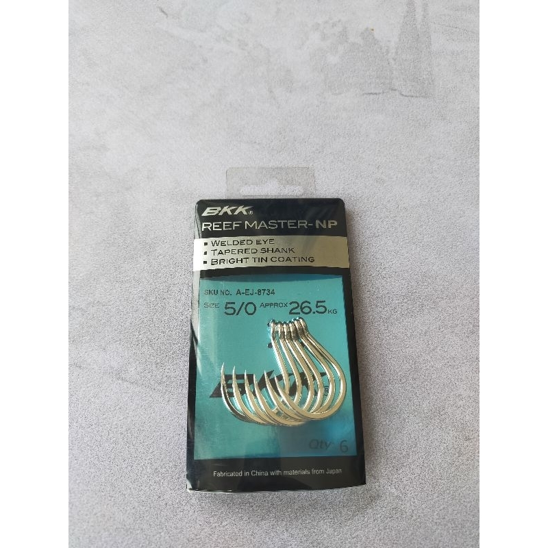 Mata Kail Pancing Jigging hook  BKK REEFMASTER NP