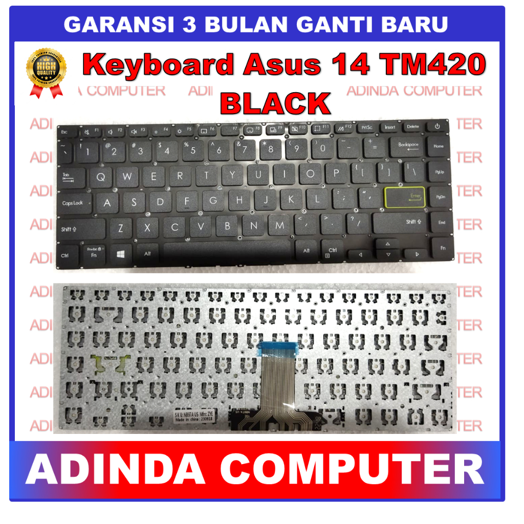 Keyboard Asus Vivobook Flip 14 TM420 TP420IA