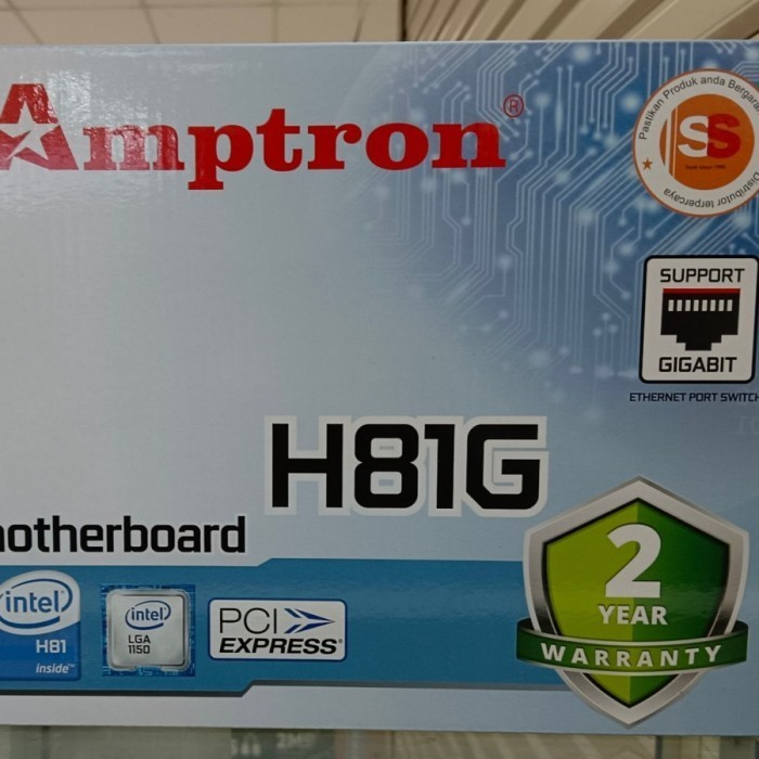 Motherboard Amptron H81 nvme LGA 1150