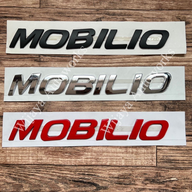 Emblem Mobilio Logo Mobilio Logo Emblem Kap Mesin Mobilio