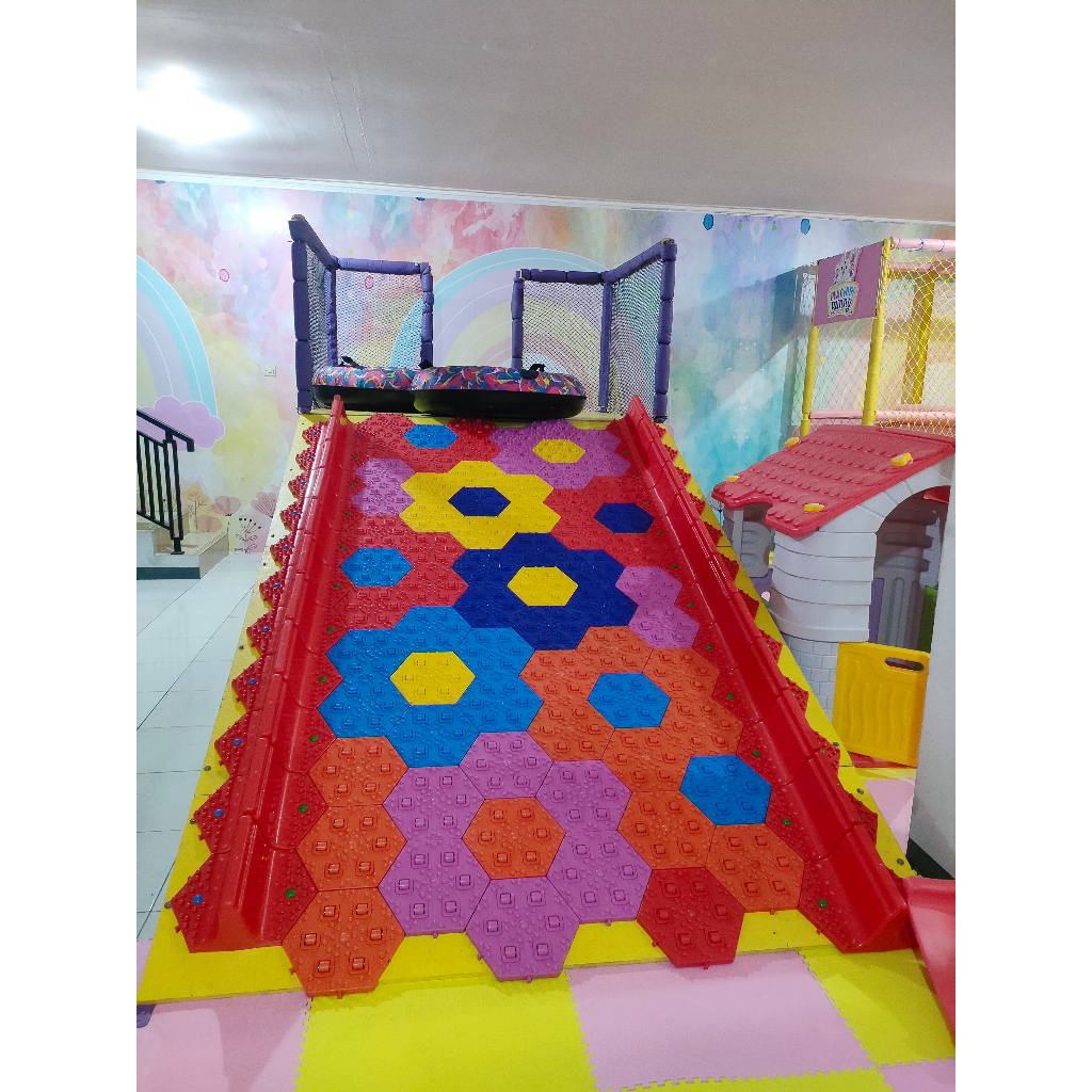 odong wahana rainbowslide mini