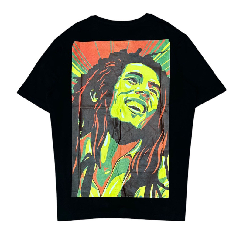 Rouchas.id / Kaos Oversize / Unisex Oversize T-Shirt / Bob Marley