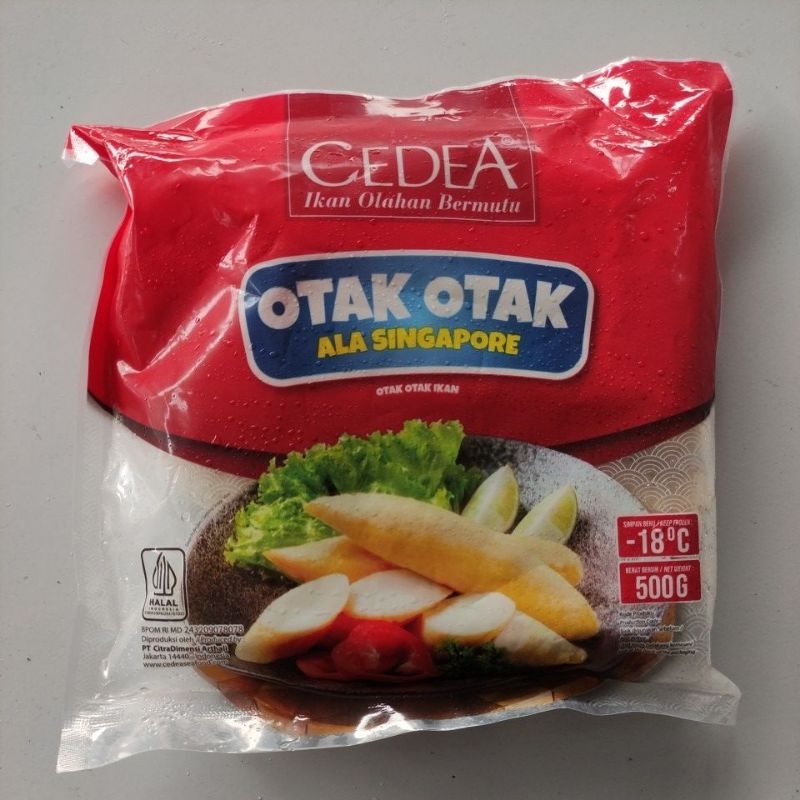 

CEDEA Olahan Ikan Otak Otak Singapore 500gr