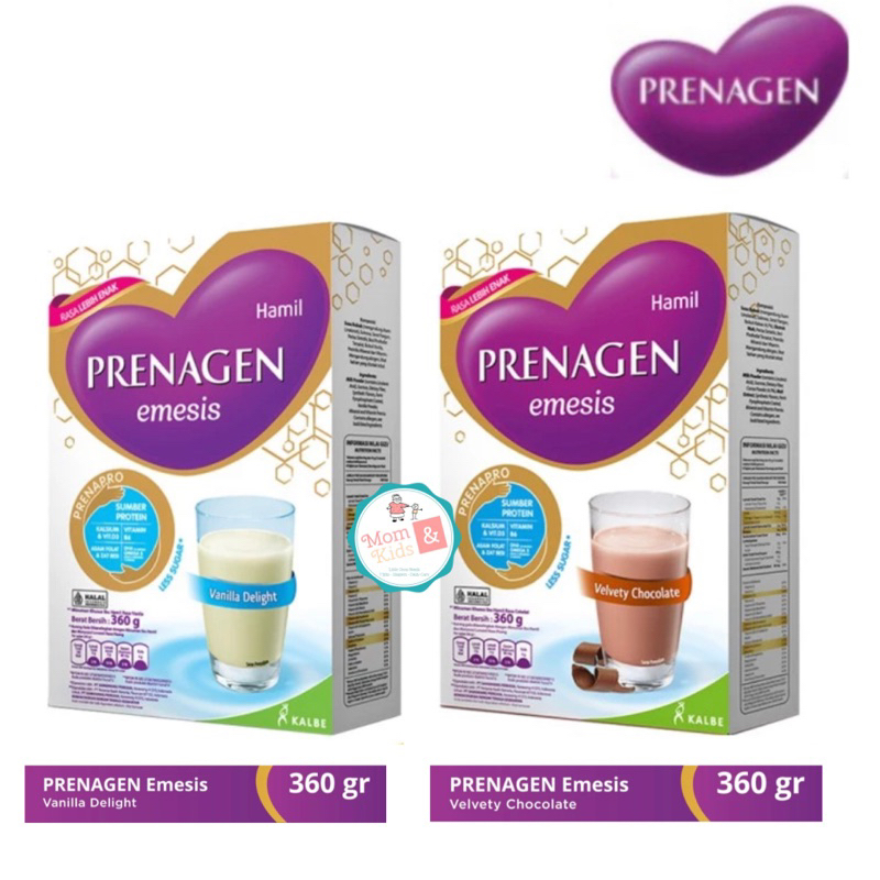 YZ5 PRENAGEN EMESIS VANILA COKLAT 360 GR Prenagen Emesis Susu Hamil (0-3 Bulan) 360GR