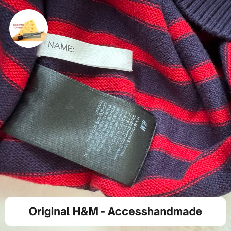 H&M sweater rajut HnM kids anak cardigan knit jaket import