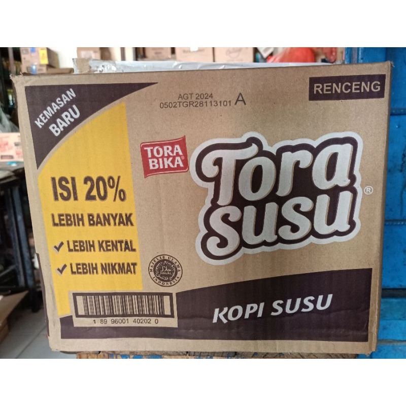 

Kopi tora susu per dus isi 12gtg