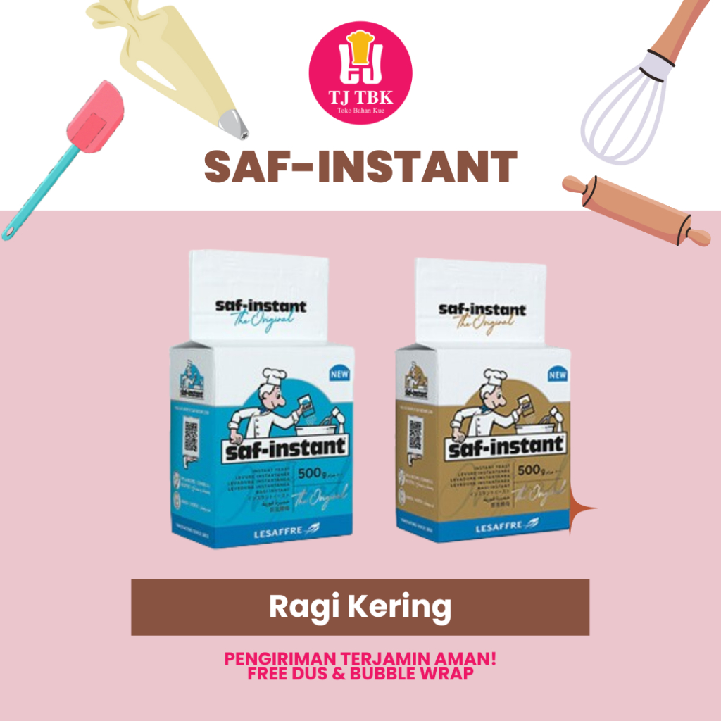 

Saf Instant Blue & Gold 500gr (Ragi Kering)