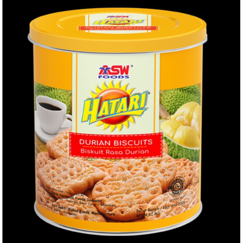 

Hatari Durian Biscuits 325gr 123939