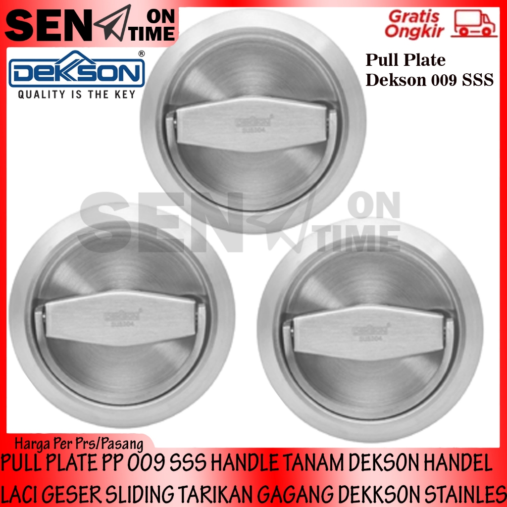 Handle Tanam Dekkson Handel Sliding Pintu Geser Dekson Pull Plate Pp 009 Sss Tarikan Laci Gagang Lem