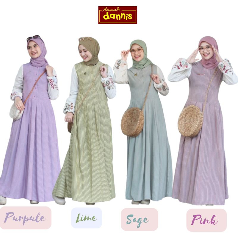 ABAYA DANNIS DEWASA A321007/AbayaDannisOri/AbayaDannisTermurah