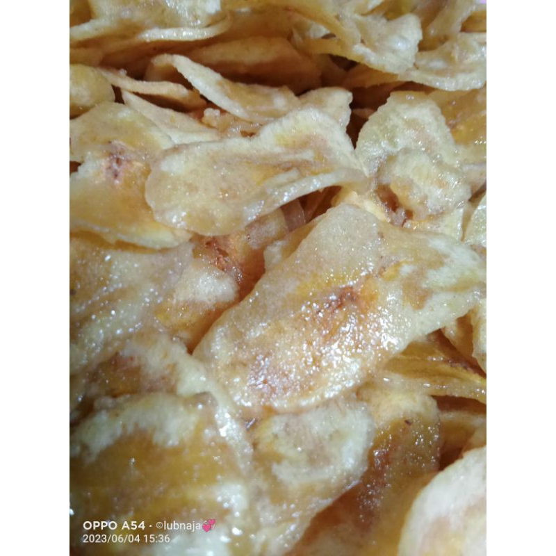 

KERIPIK PISANG GULA KARAMEL LUBNAJA 500gr