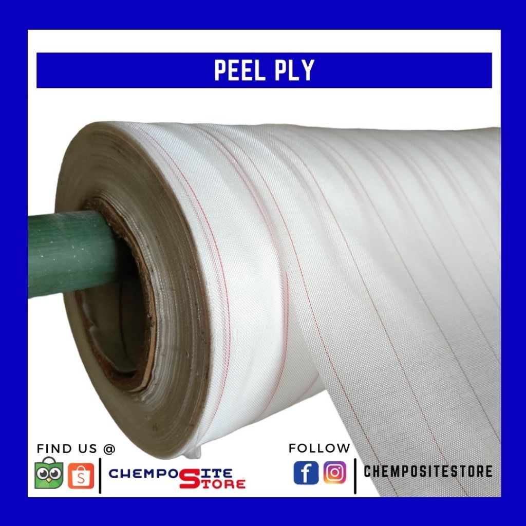 peel ply NYLON bukan polyester untuk vacuum infusion carbon fiber