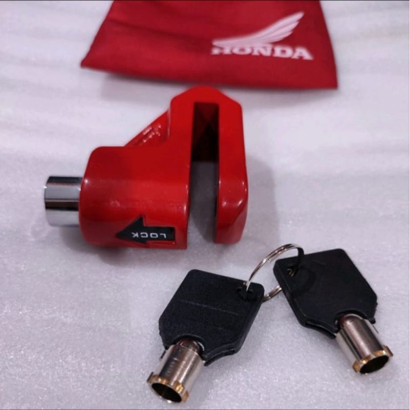 Gembok Kunci Cakram Honda Original Anti Maling