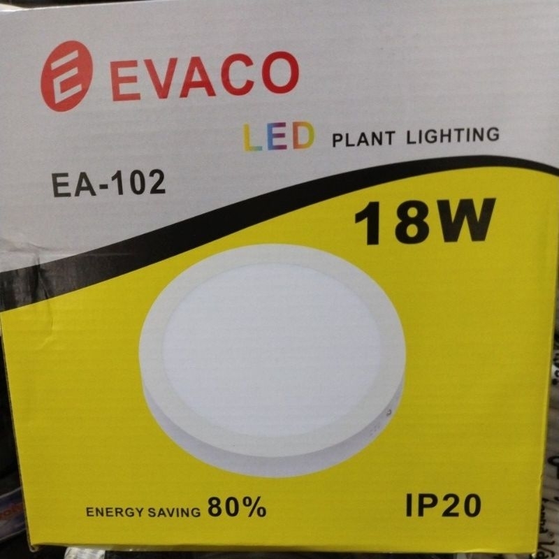 evaco lampu tempel 18 watt