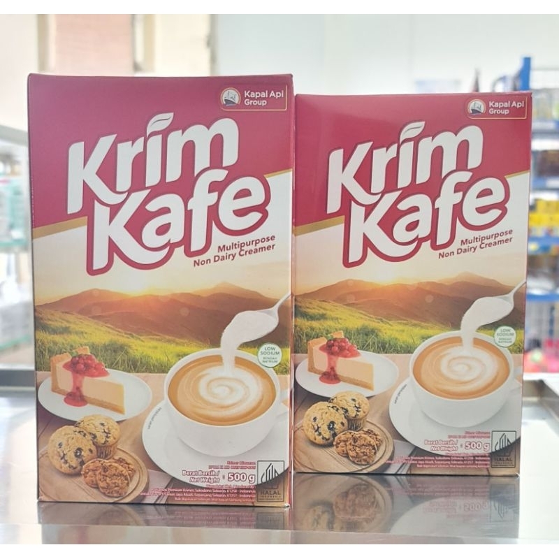 

Krim Kafe 500gr/Krimer Bubuk Minuman/Krimer Kopi/Non Dairy Creamer/Krimer Es Buah/Creamer Powder Drink