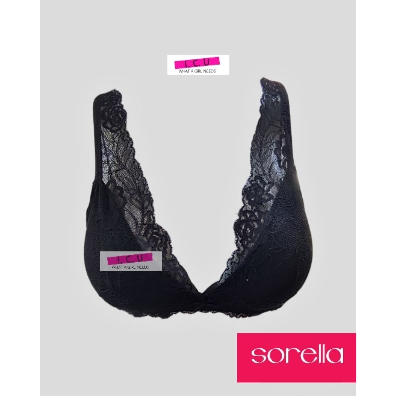 Bra Renda Tanpa Kawat Wirefree Perfect Lift Sorella S11-29719 Size 32B